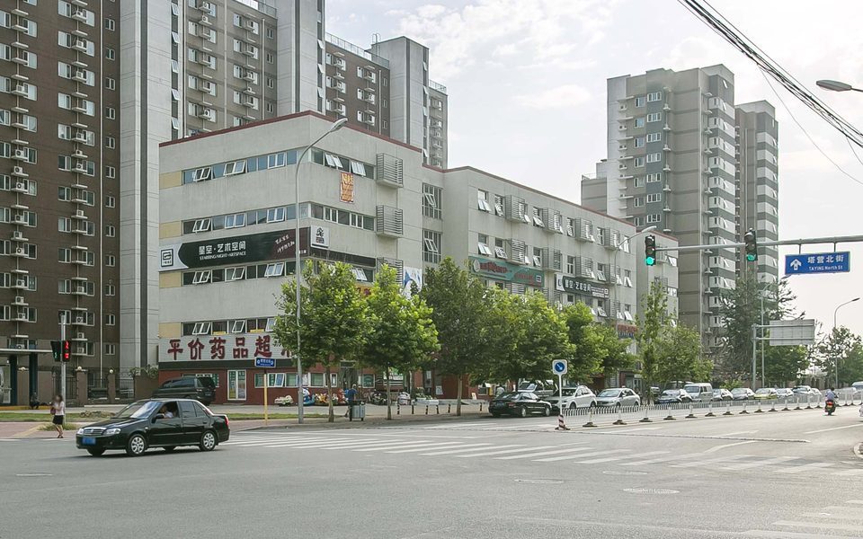 中潮金典写字楼建筑物立面