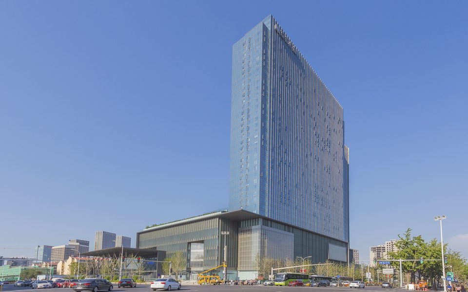 京杭广场建筑物立面
