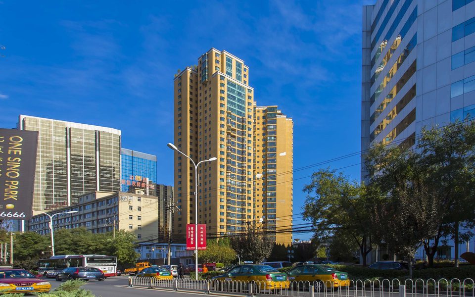 霄云路33大厦建筑物立面