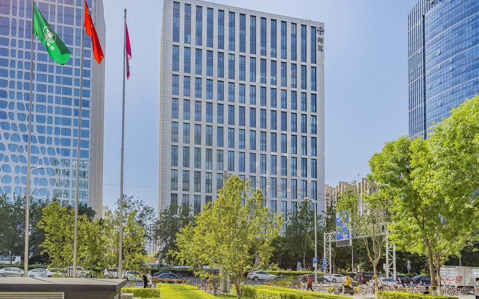 嘉铭中心建筑物立面