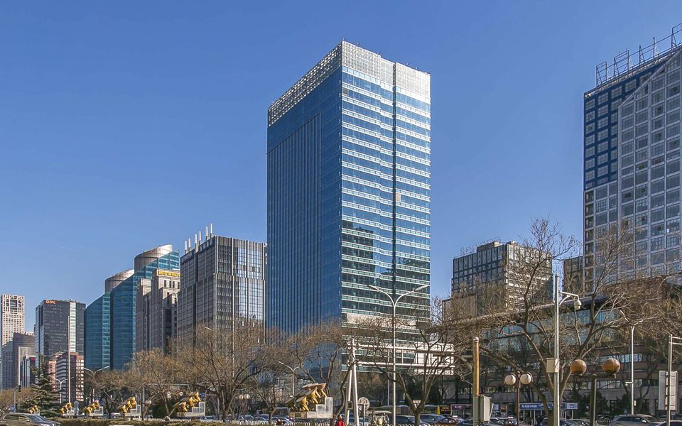 英皇集团中心建筑物立面