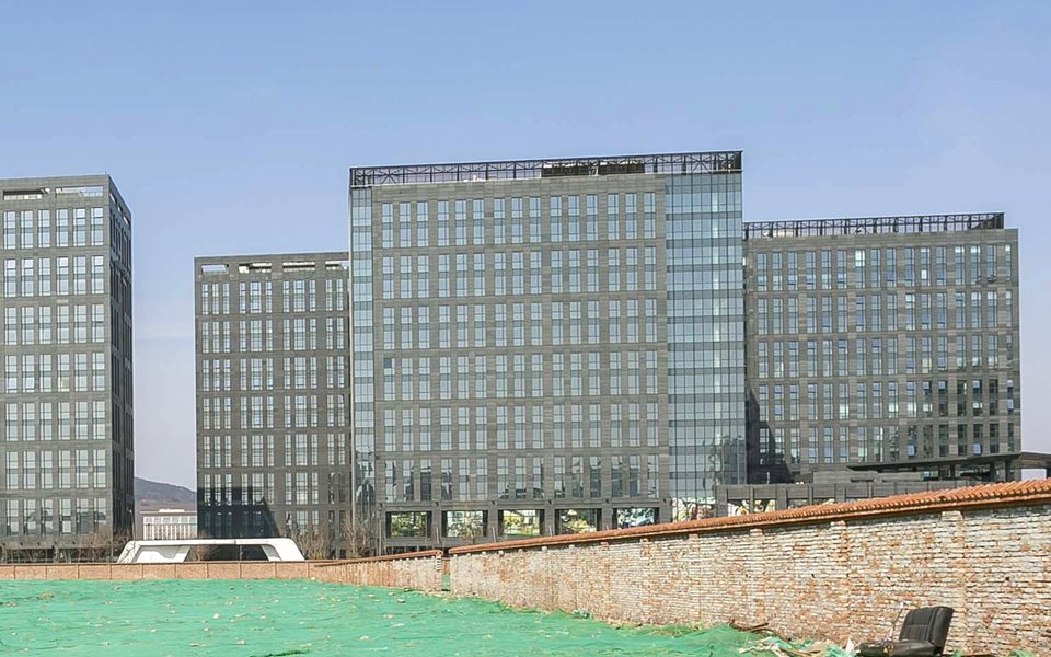 点石商务公园建筑物立面