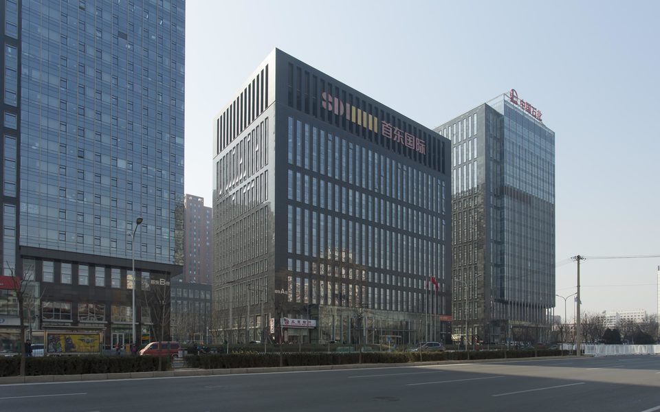 首东国际大厦建筑物立面