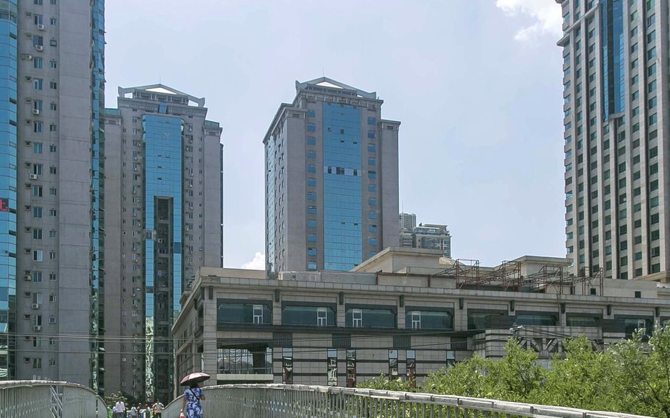 京港城市大厦建筑物立面
