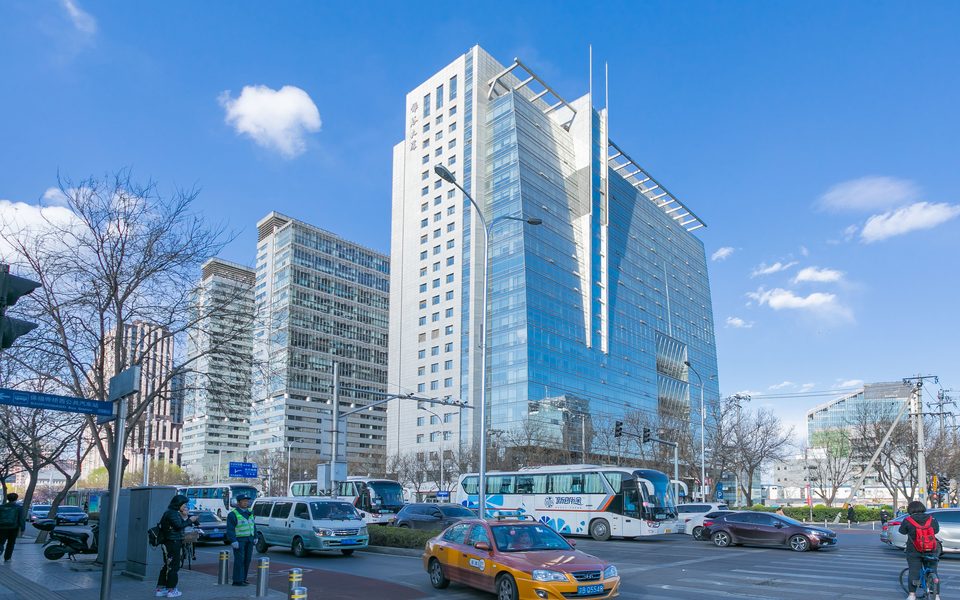 银谷大厦建筑物立面