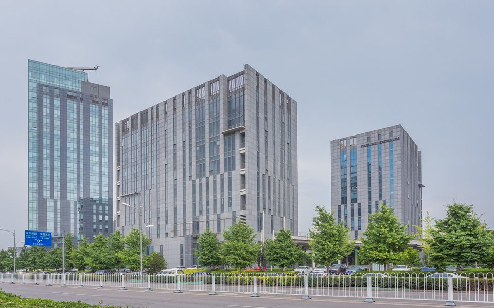 泛华大厦建筑物立面