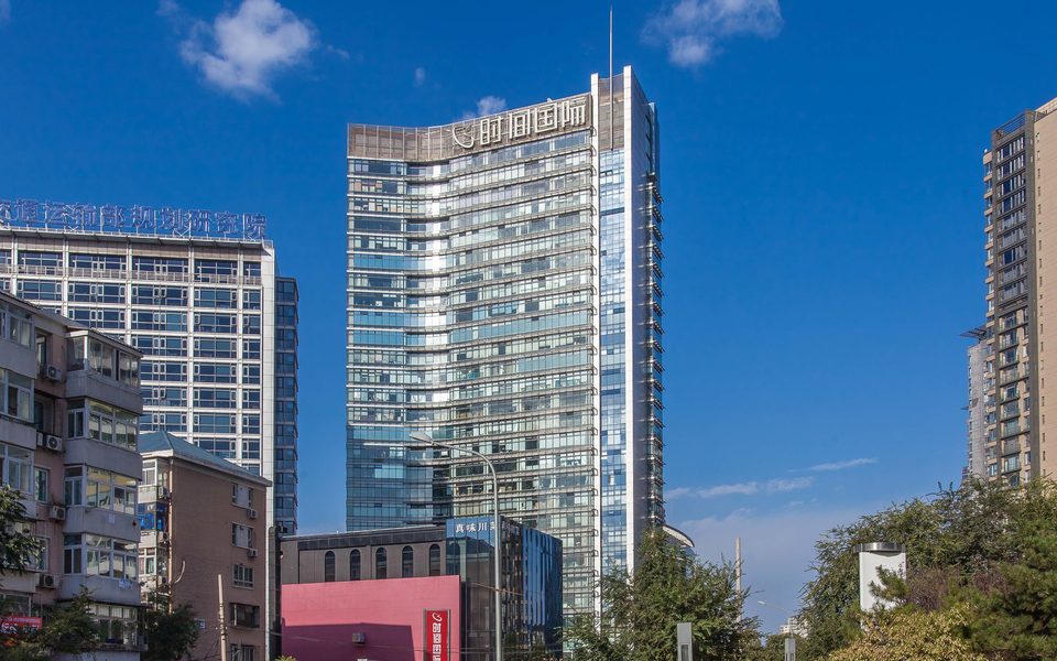 时间国际中心建筑物立面