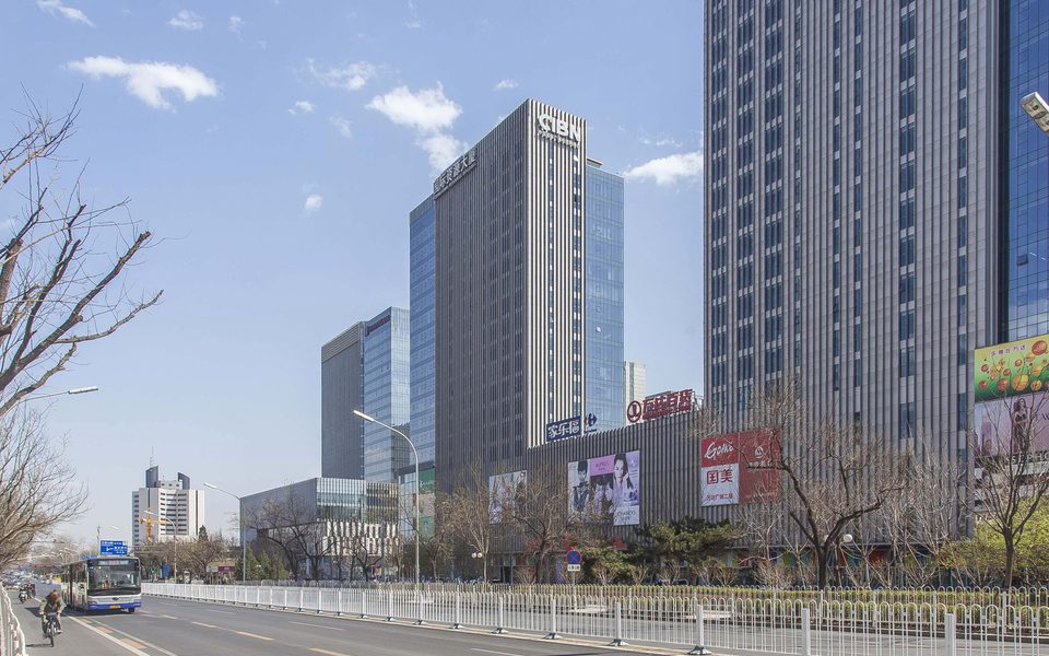 国际资源大厦建筑物立面