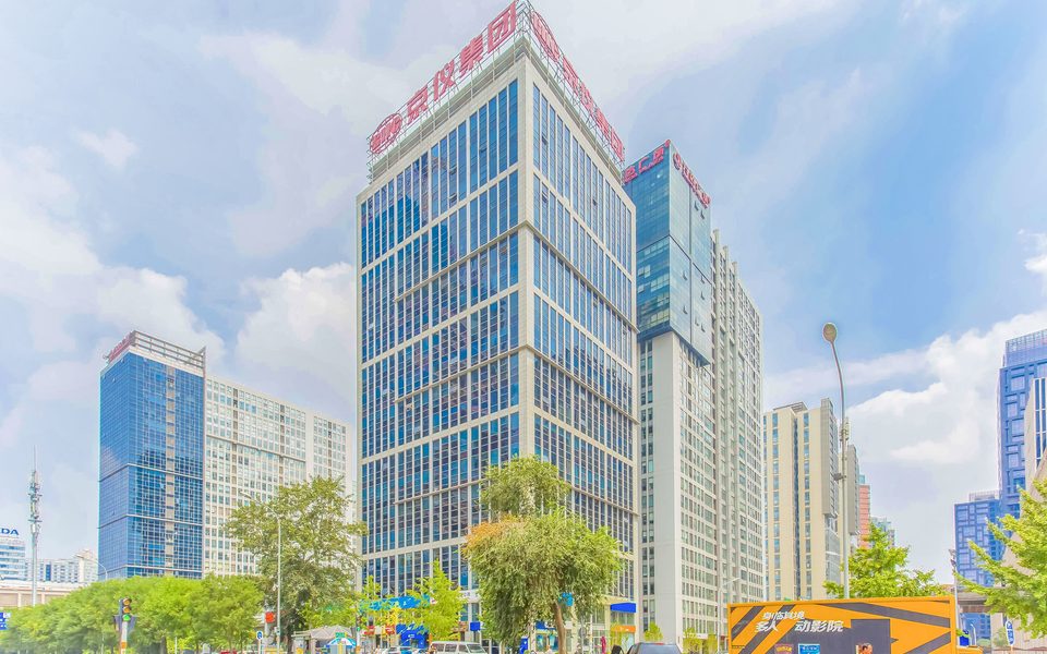 万达广场建筑物立面