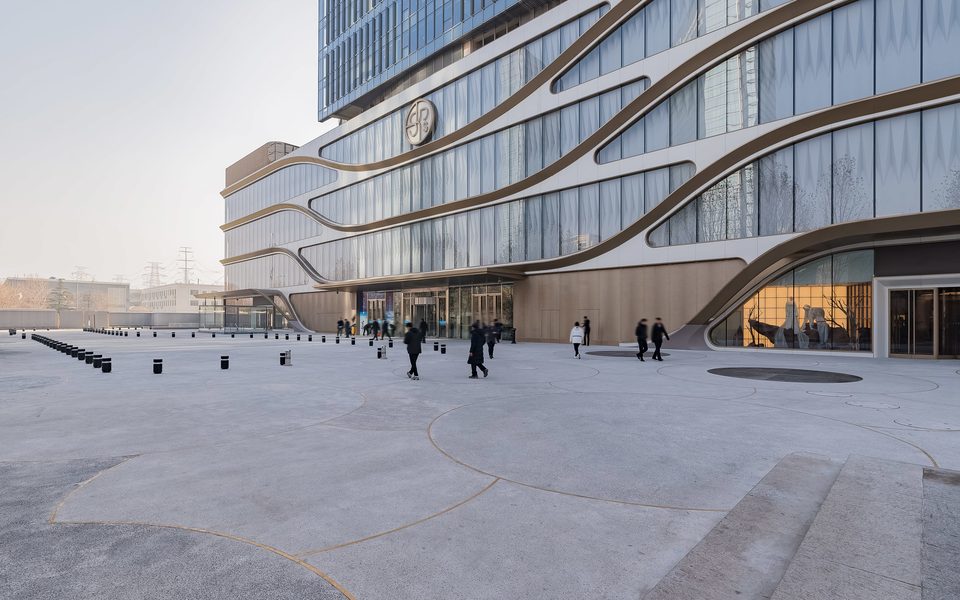 北京佳兆业广场建筑物立面
