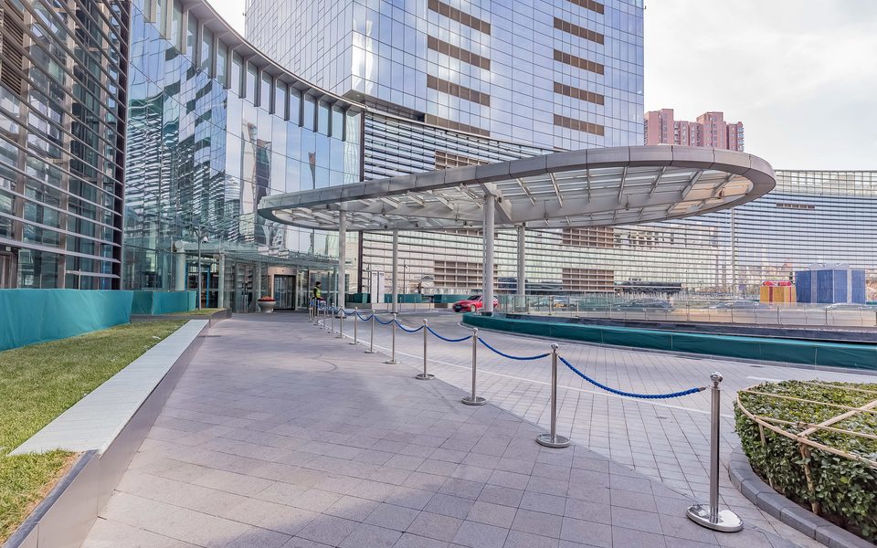 北京浦项中心建筑物立面