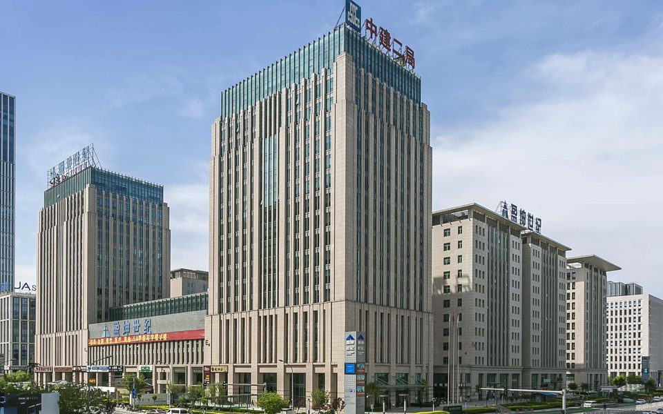 盈坤世纪建筑物立面