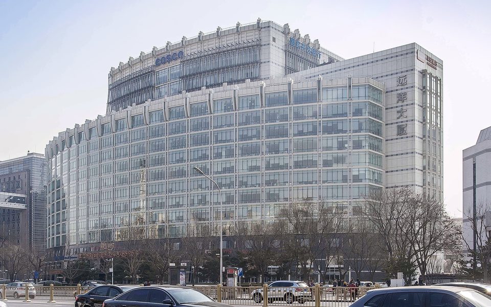 远洋大厦建筑物立面