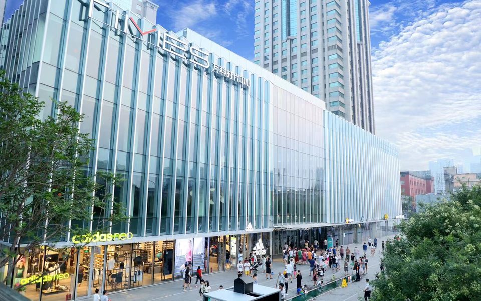 万科时代中心建筑物立面