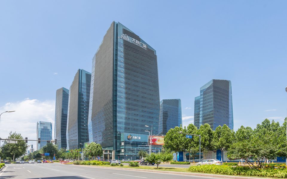 大族广场建筑物立面