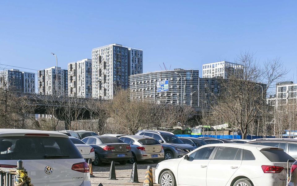 后现代城建筑物立面