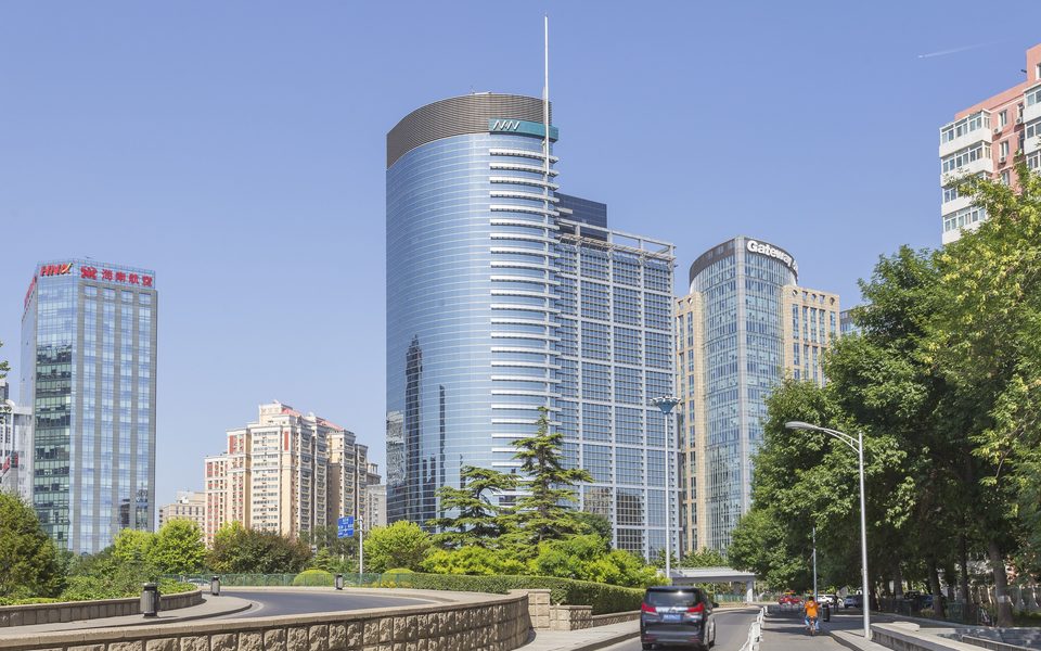 南银大厦建筑物立面