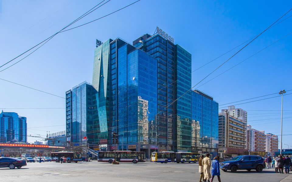 洛克时代中心建筑物立面