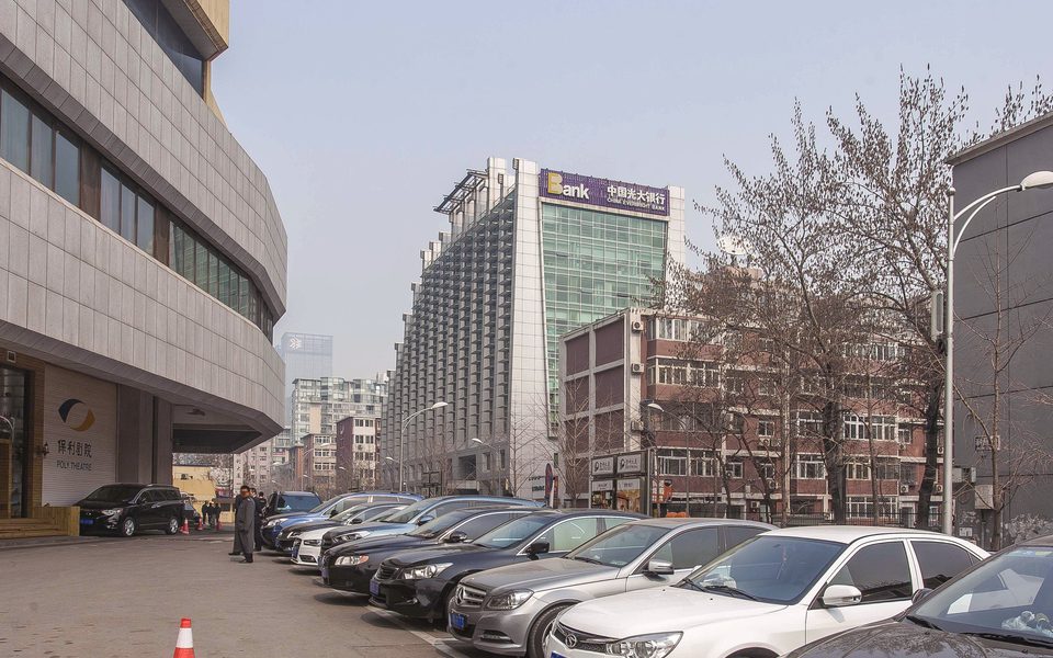 鸿基大厦建筑物立面