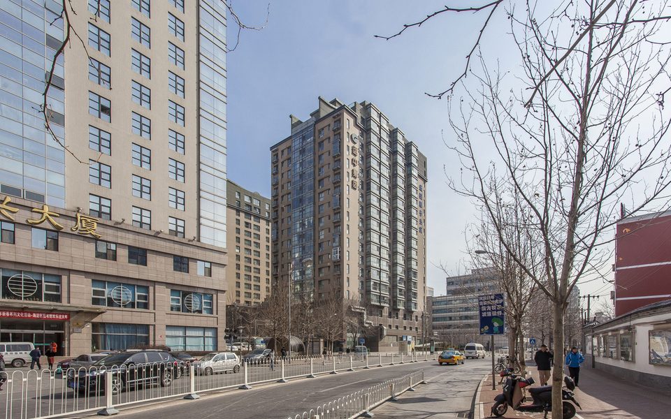 远中悦莱大厦建筑物立面