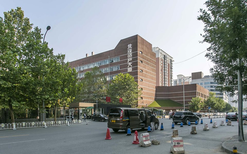 北汽资产大厦建筑物立面