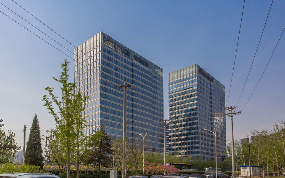 微软大厦建筑物立面