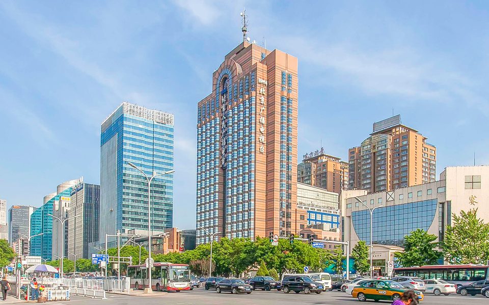 北京广播大厦建筑物立面