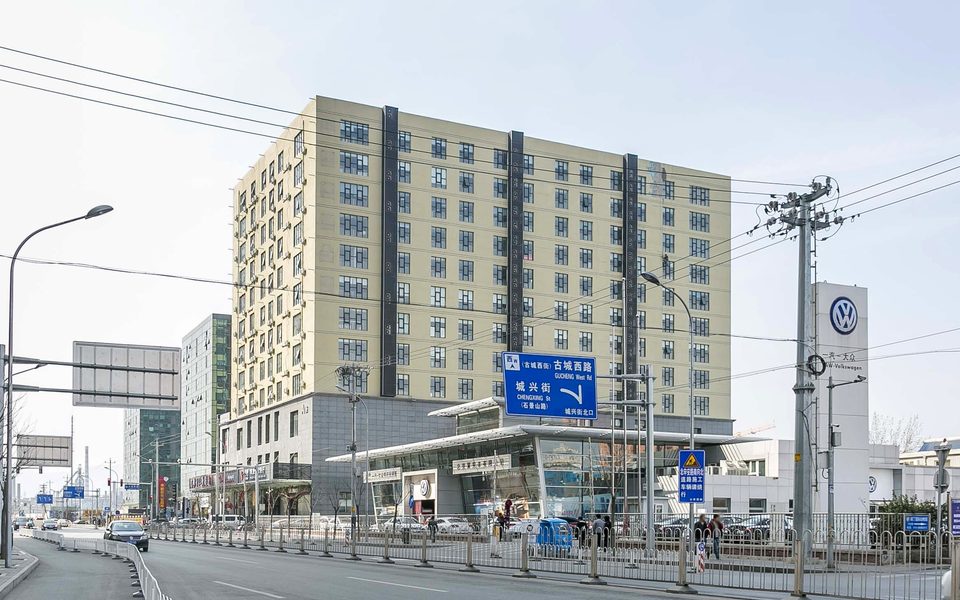首特钢创业大厦建筑物立面
