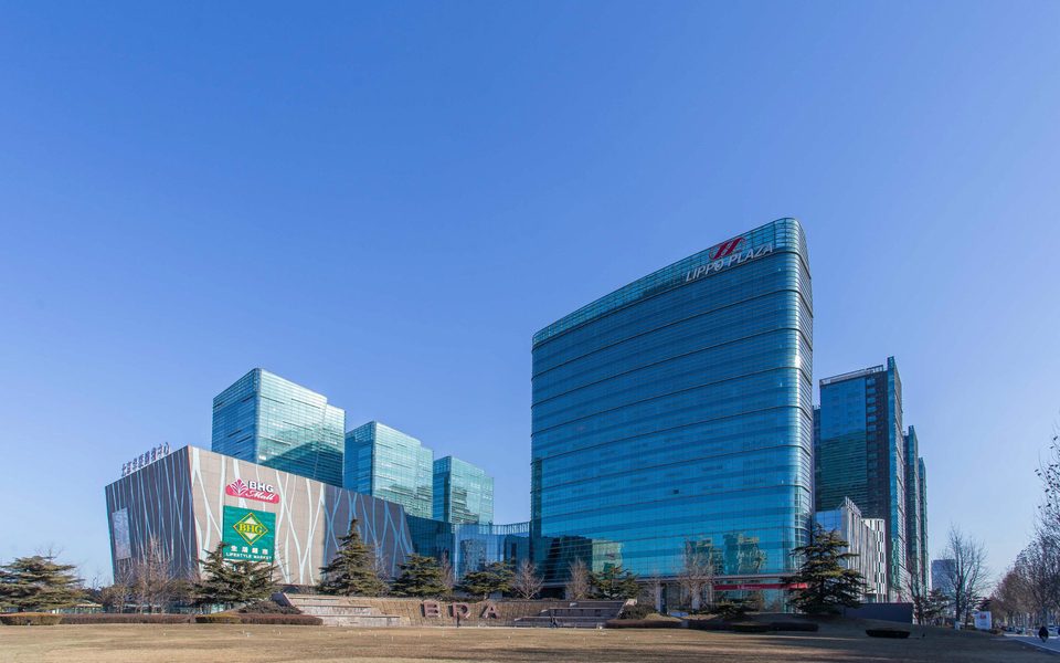 力宝广场建筑物立面