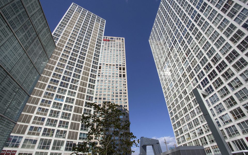 建外SOHO建筑物立面