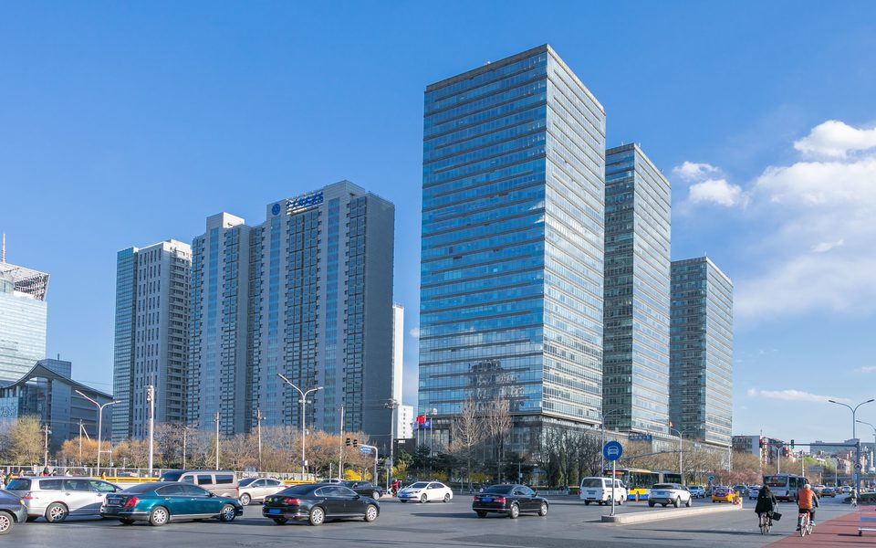 世纪科贸大厦建筑物立面