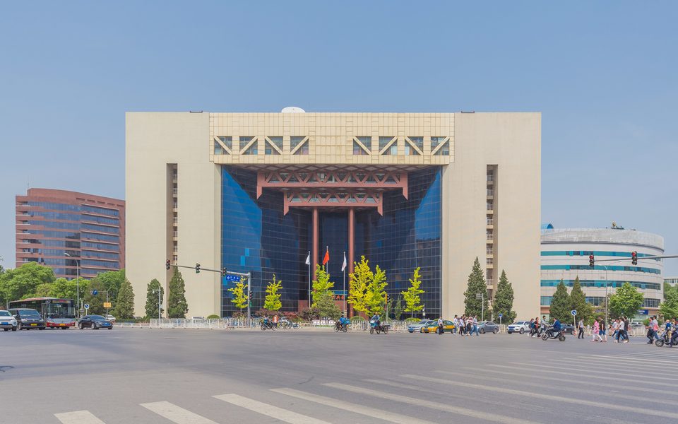 中关村创业大厦建筑物立面