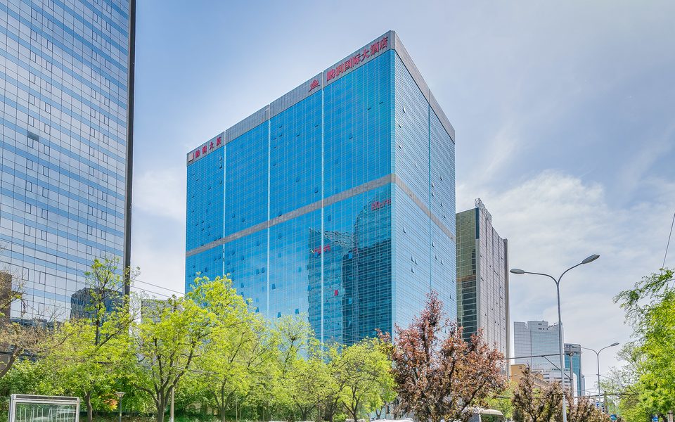 鹏润大厦建筑物立面