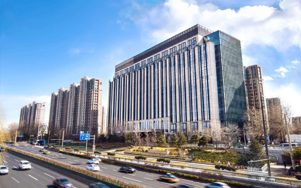 中海地产广场建筑物立面