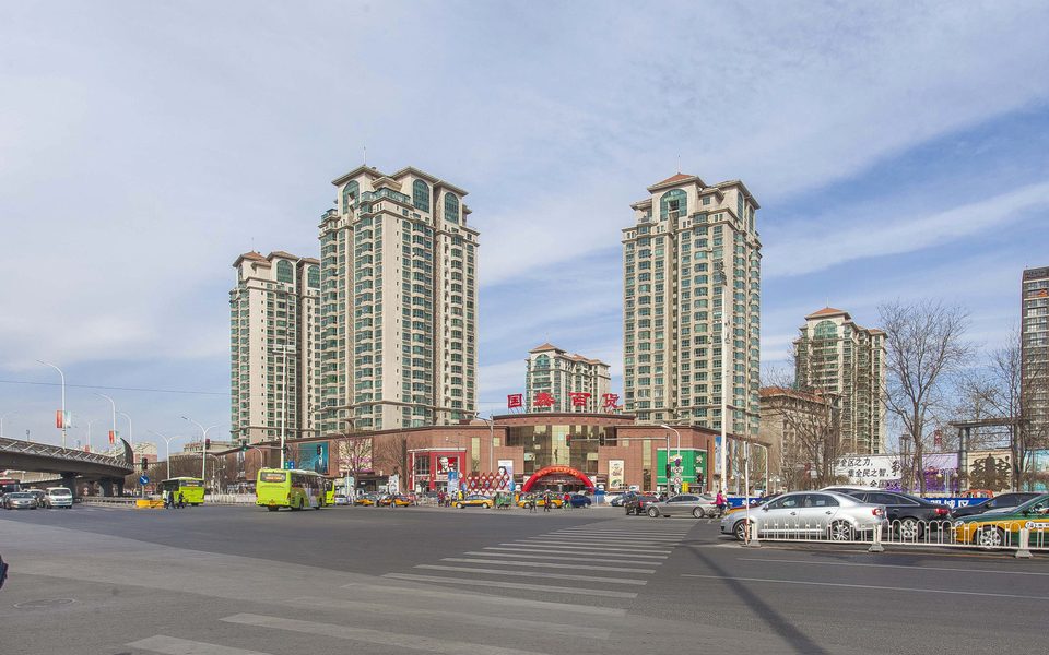 国泰百货集团写字楼建筑物立面