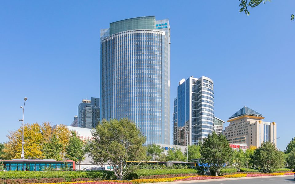 数码大厦建筑物立面