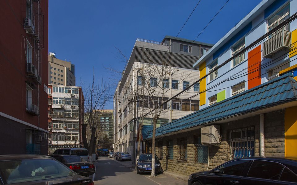 北京开源商务写字楼建筑物立面
