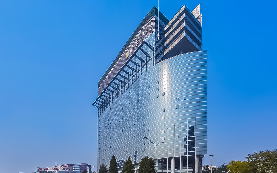 静安中心建筑物立面
