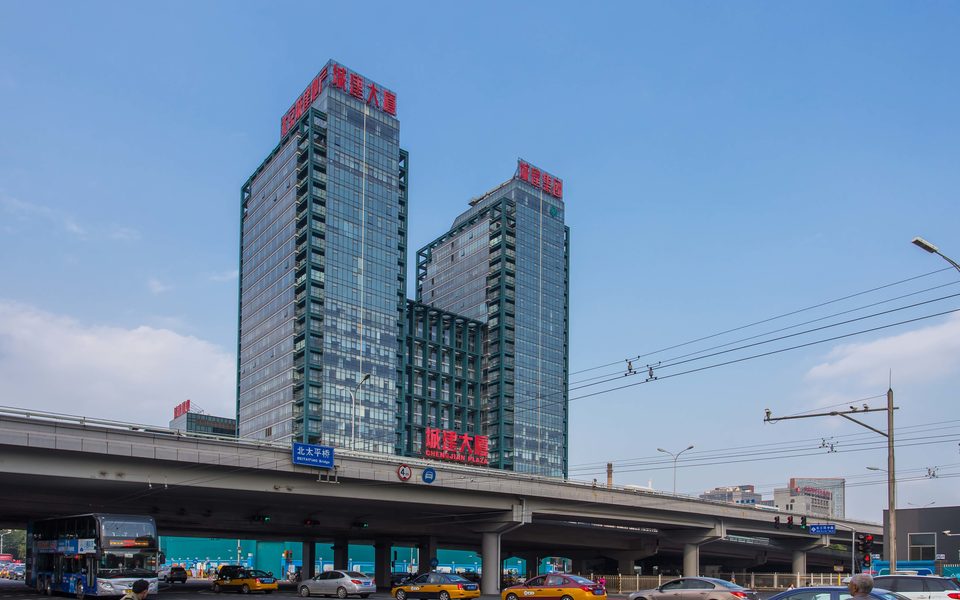 城建大厦建筑物立面