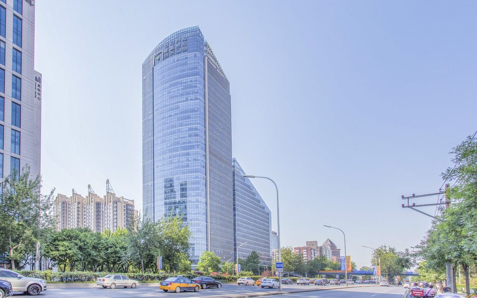 SOHO嘉盛中心建筑物立面