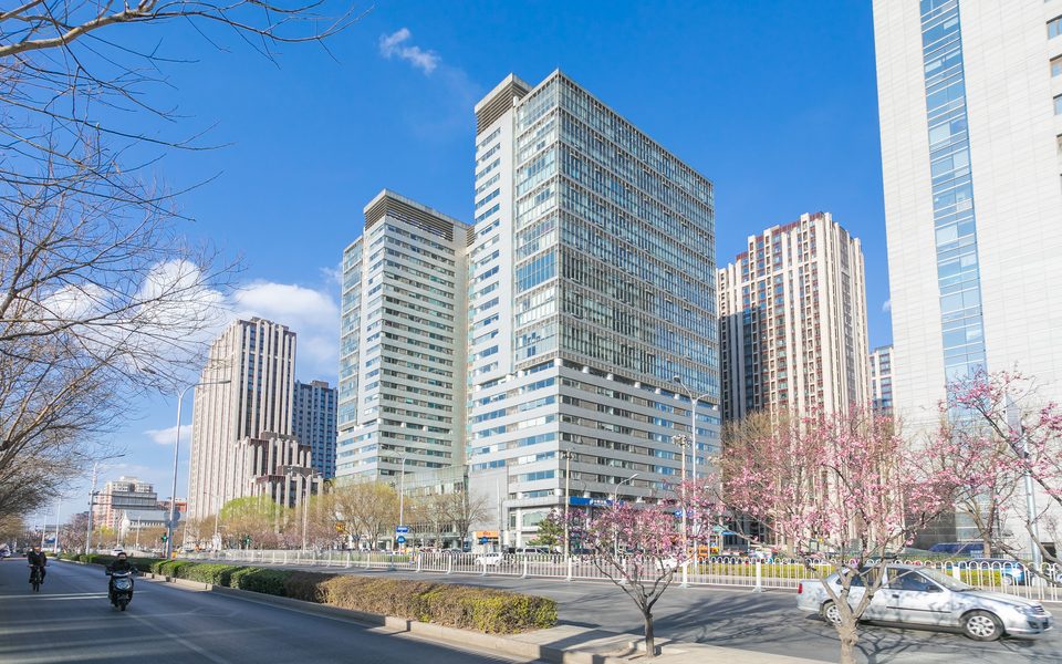 财智国际大厦建筑物立面