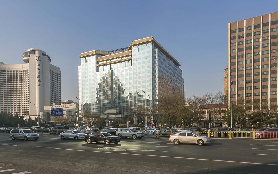 光华长安大厦建筑物立面