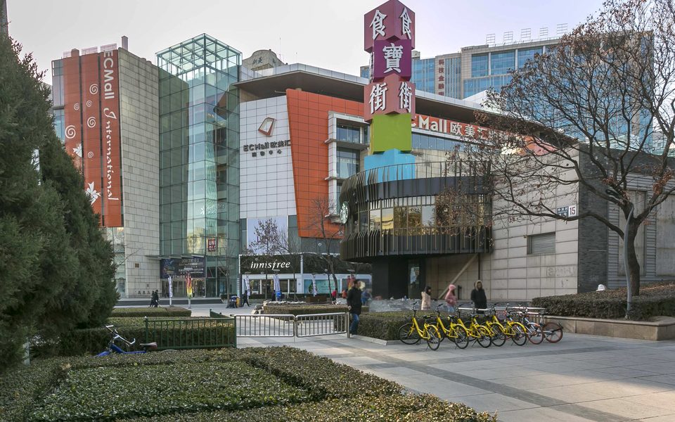 欧美汇大厦建筑物立面