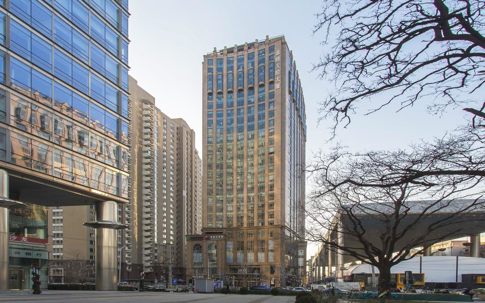 金桥天阶大厦建筑物立面