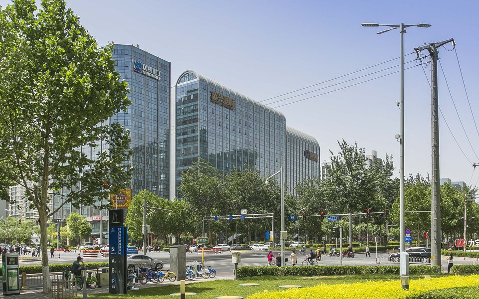 富兴国际中心建筑物立面