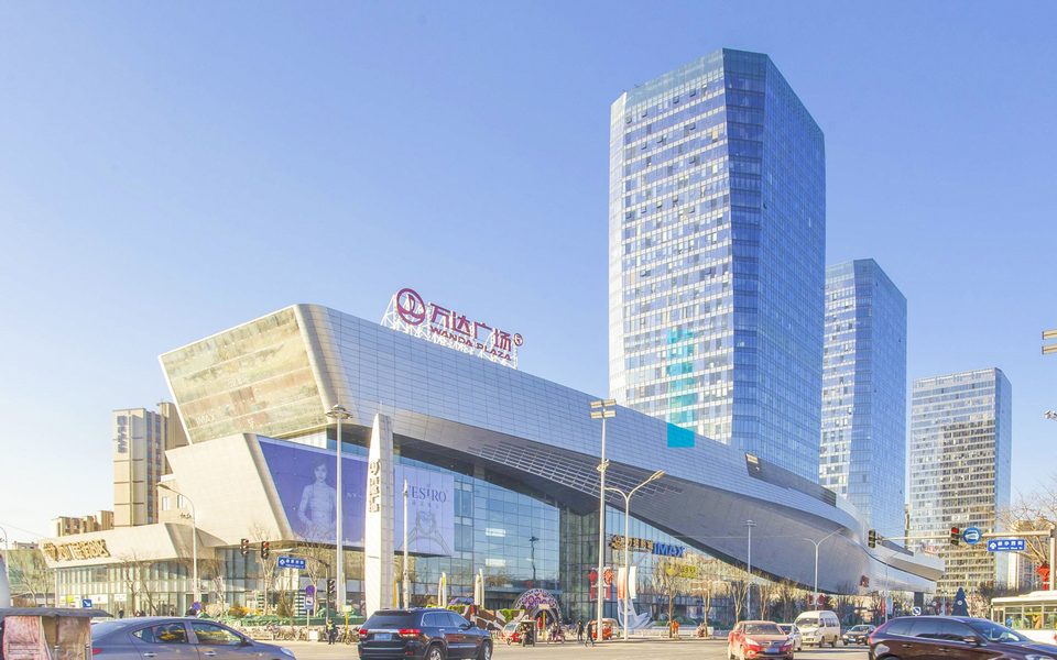 通州万达广场(办公)建筑物立面