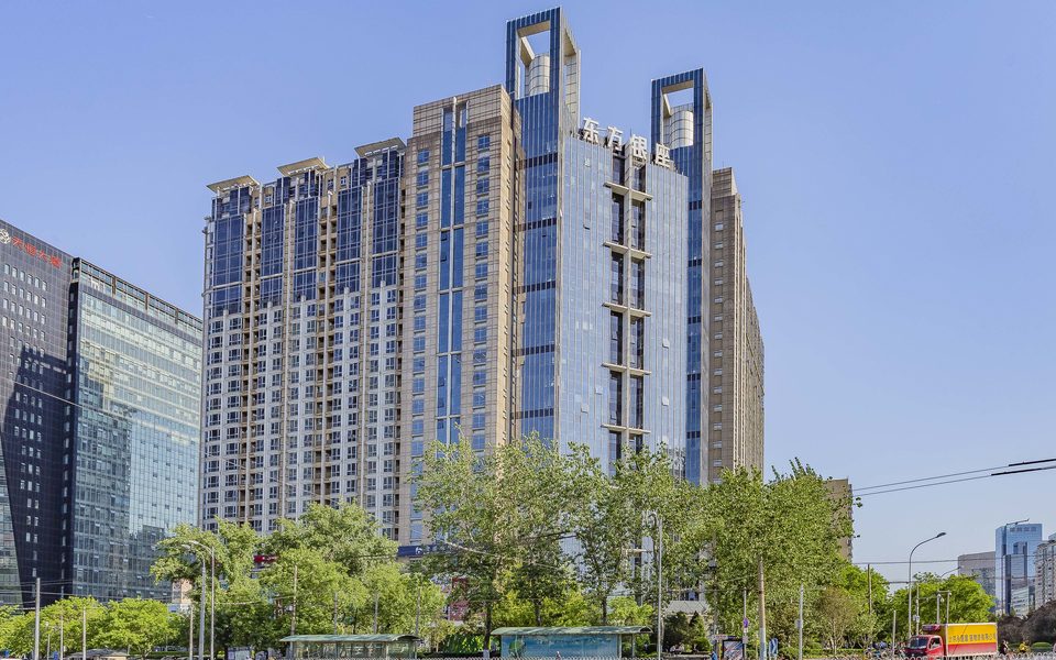 东方银座建筑物立面