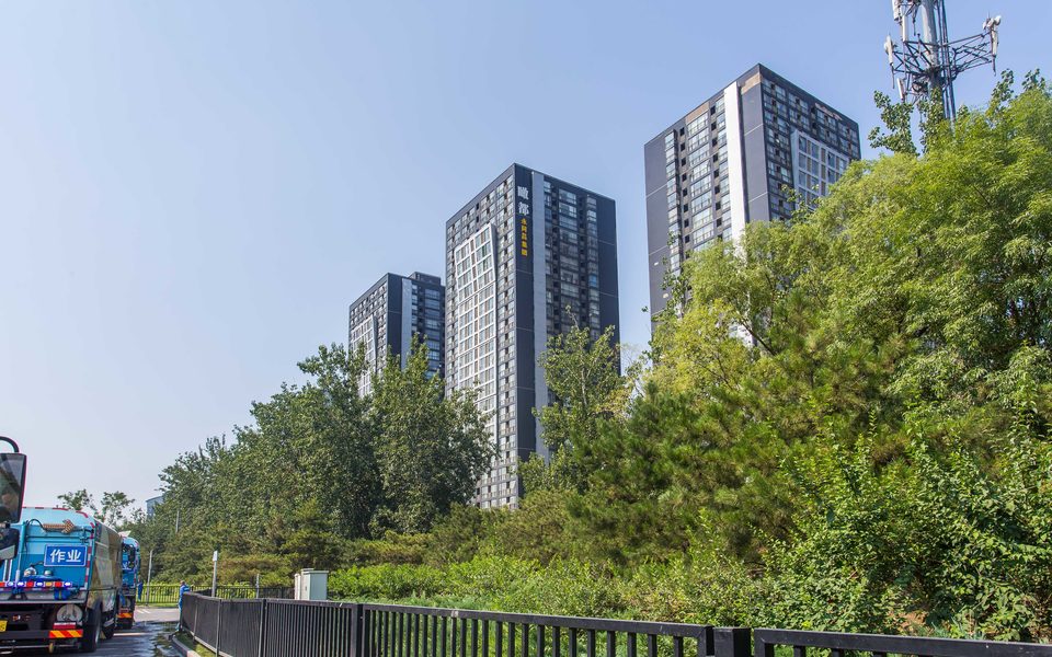 酒仙桥独栋办公建筑物立面