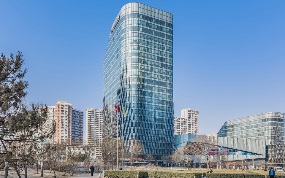 远洋国际中心二期建筑物立面