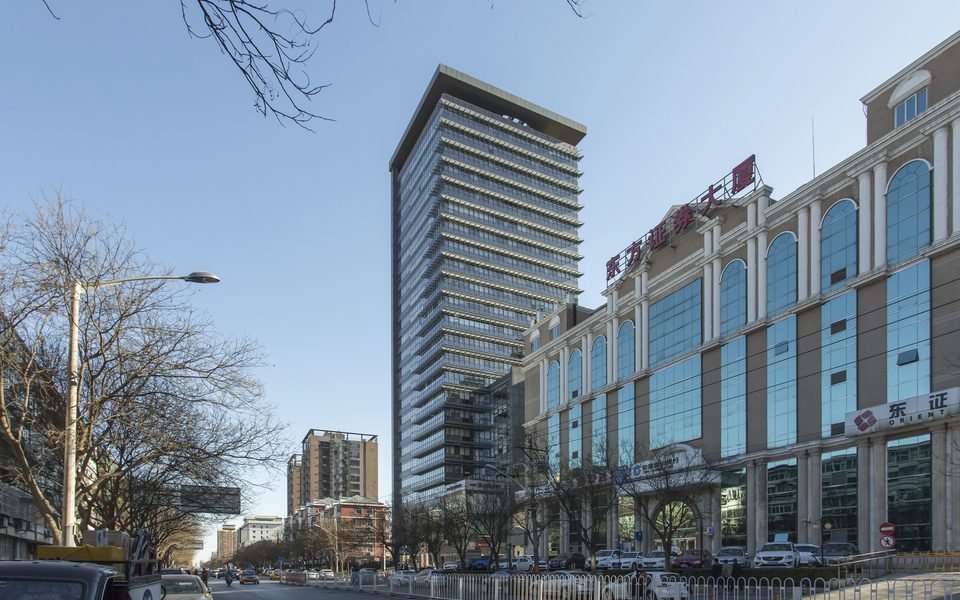 世纪兴源大厦建筑物立面